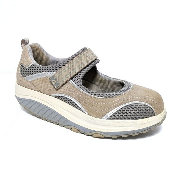 SKECHERS Sleek Fit Mary Jane Shape Ups 8.5 - Picture 1 of 8